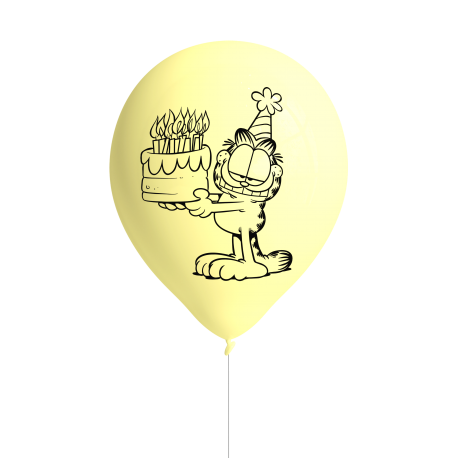 8 ballons en latex Garfield