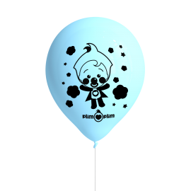 8 ballons en latex clown Plim Plim
