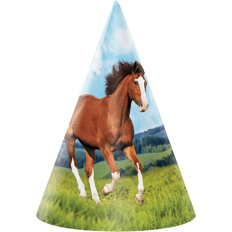 8 cappelli per bambini a forma di cavallo e pony