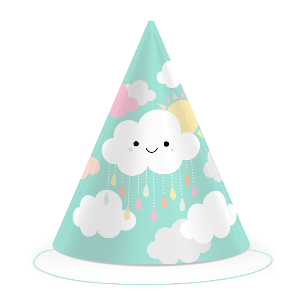 6 Gorros SUNSHINE CLOUDS