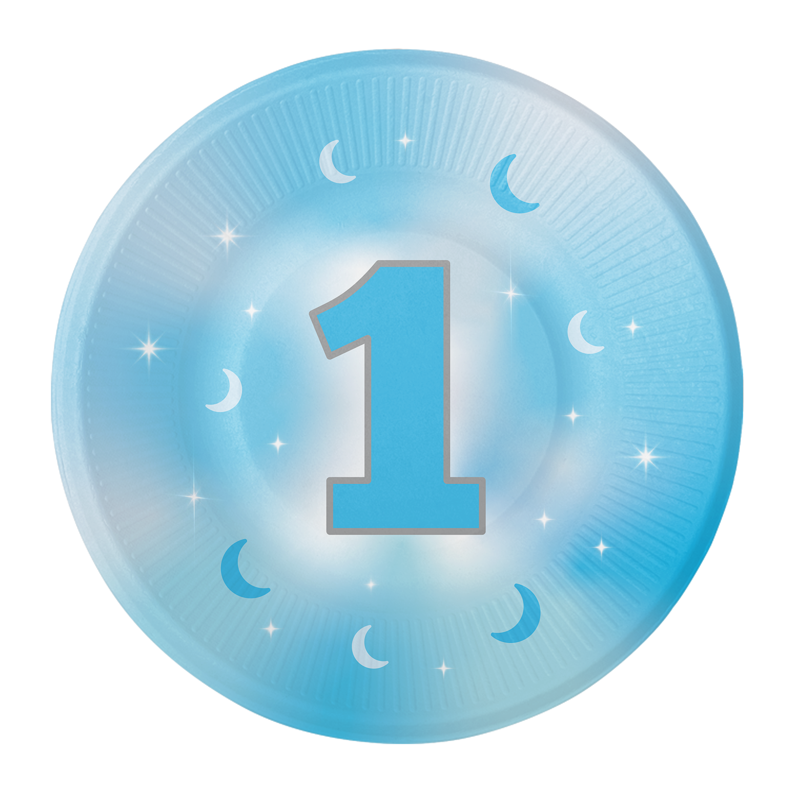 8 PLATOS 18 CM 1ER AÑO ONE LITTLE STAR - BOY