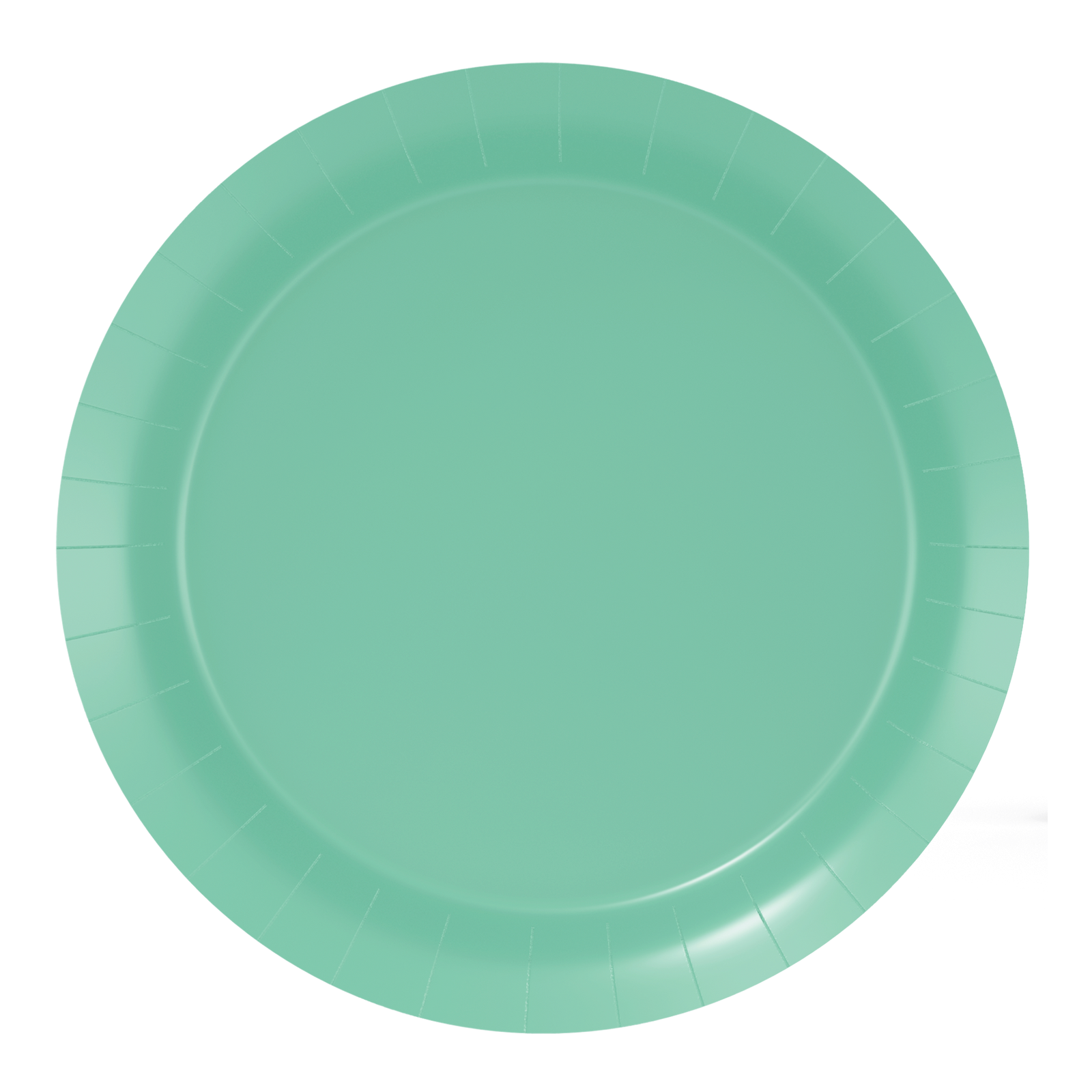 8 ASSIETTES 18 CM MENTHE FRAÎCHE