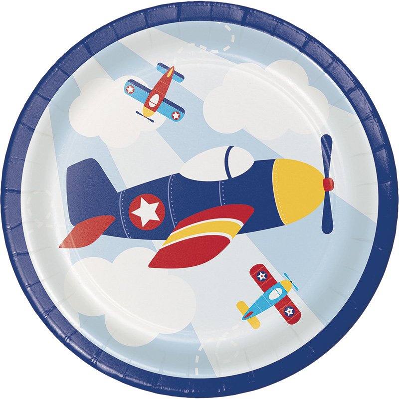 8 PIATTI 18 CM LIL' FLYER AEROPLANO