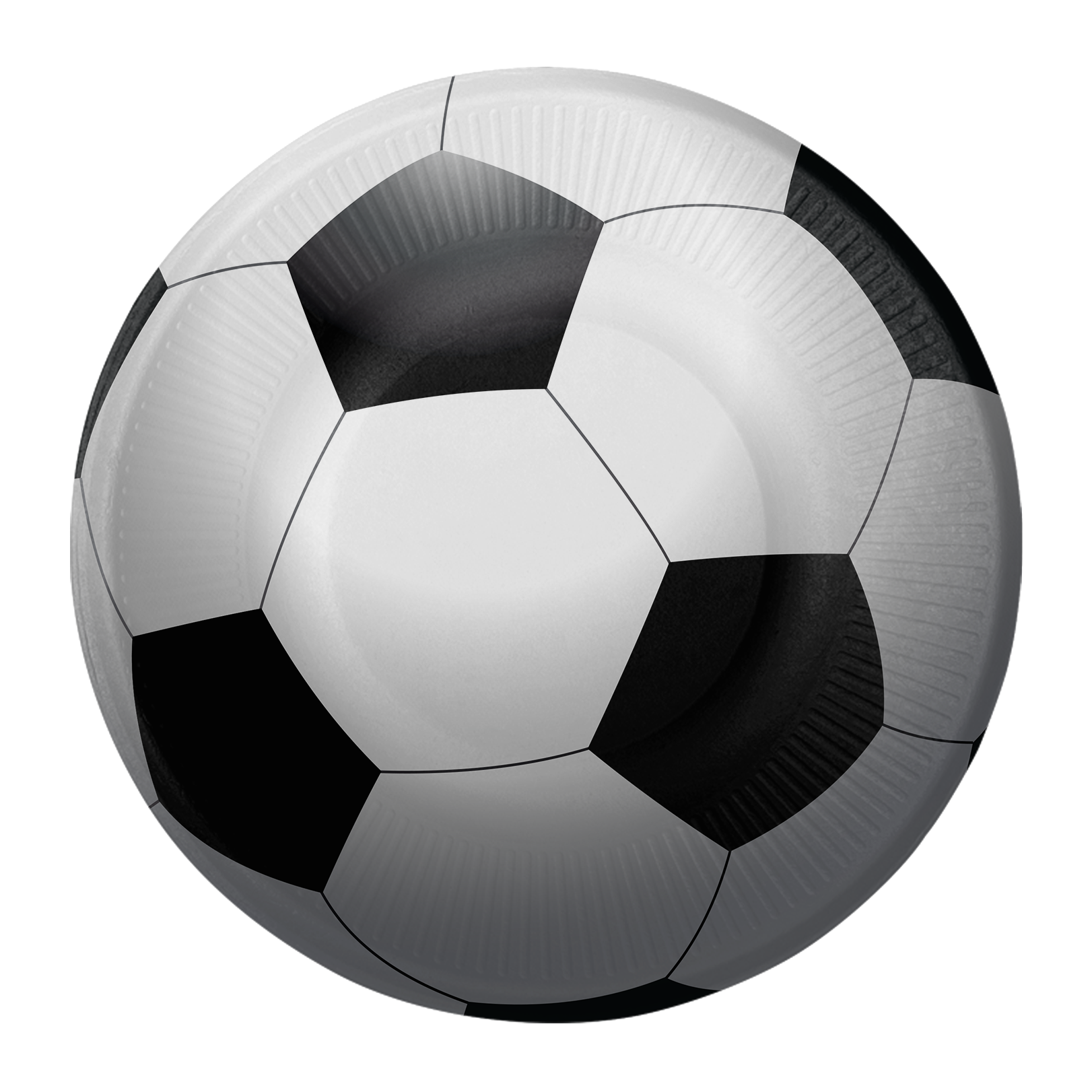 8 PLATOS 18 CM FÚTBOL