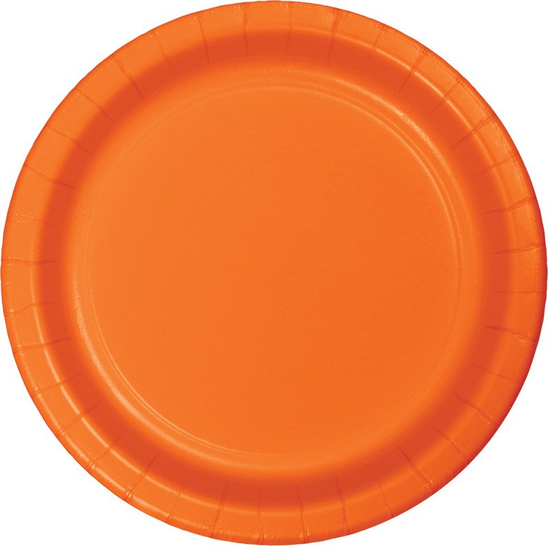 8 PLATOS 18 CM SUNKISSED ORANGE