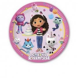 8 PLATOS 23 CM GABBYS DOLLHOUSE