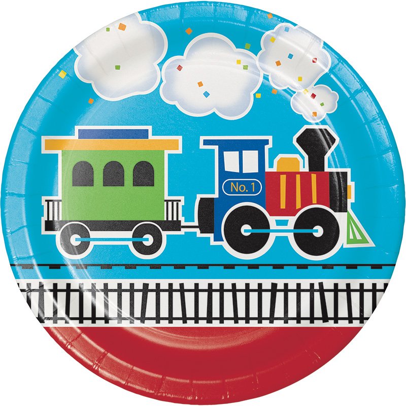 8 PIATTI LIL TRAIN 23 CM