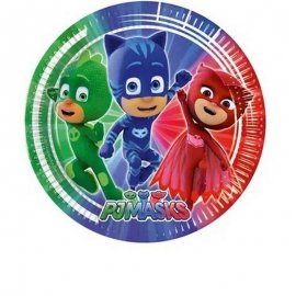 8 PLATOS 23 CM PJ MASKS