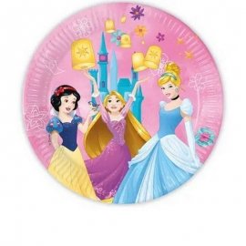 8 PIATTI PRINCIPESSE DISNEY 23 CM