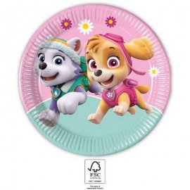 8 PLATOS 23 CM SKYE PATRULLA CANINA