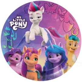 8 Platos 23 Cm My Little Pony