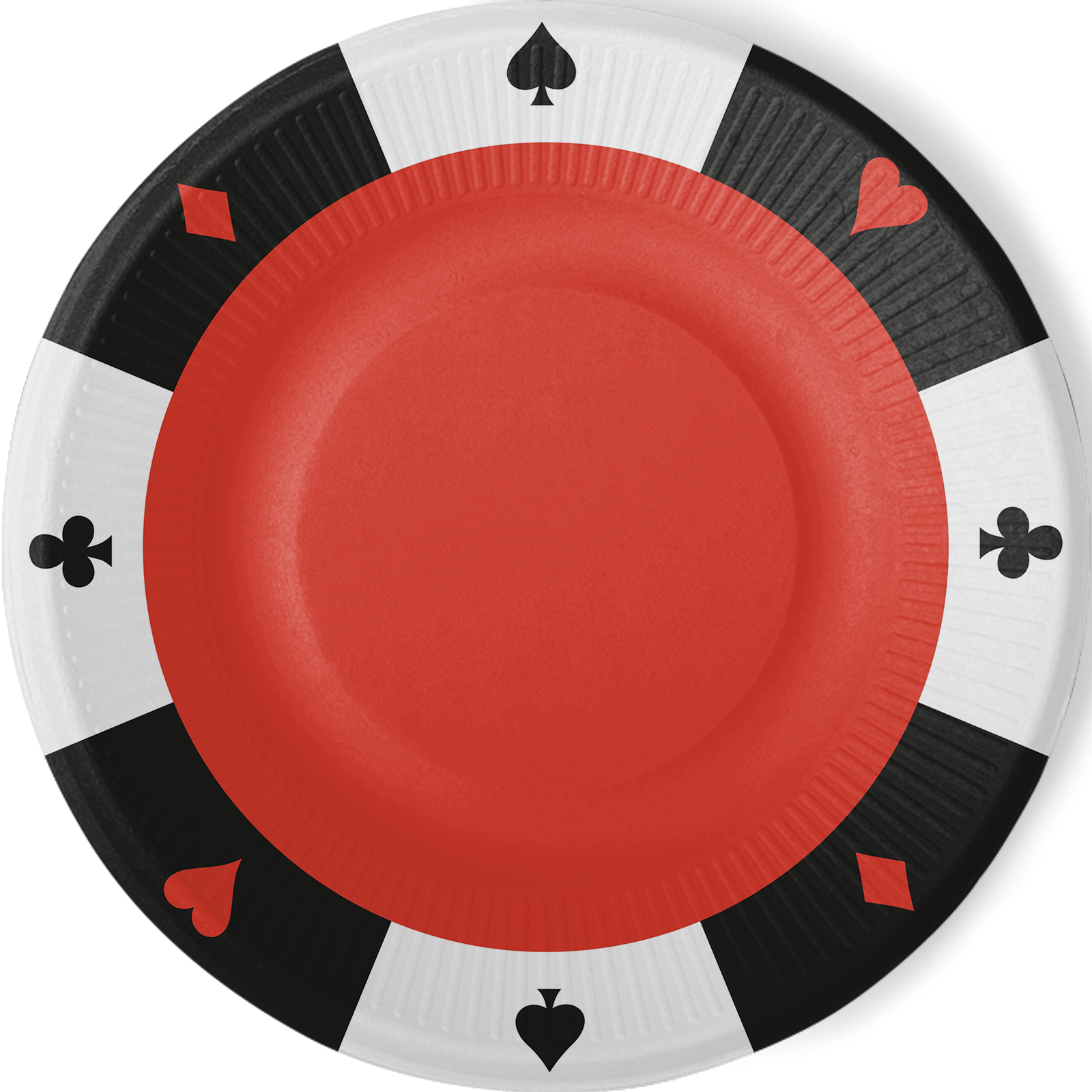 8 Piatti Casinò 23 cm