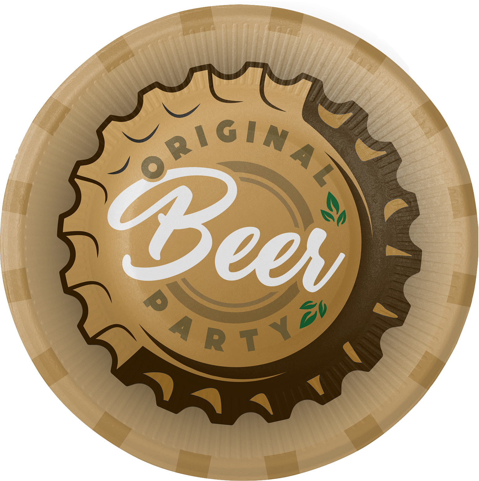 8 Piatti da Birra 18 cm