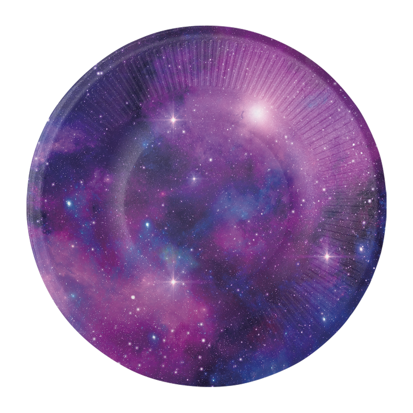 8 piatti Galaxy Party 18 cm