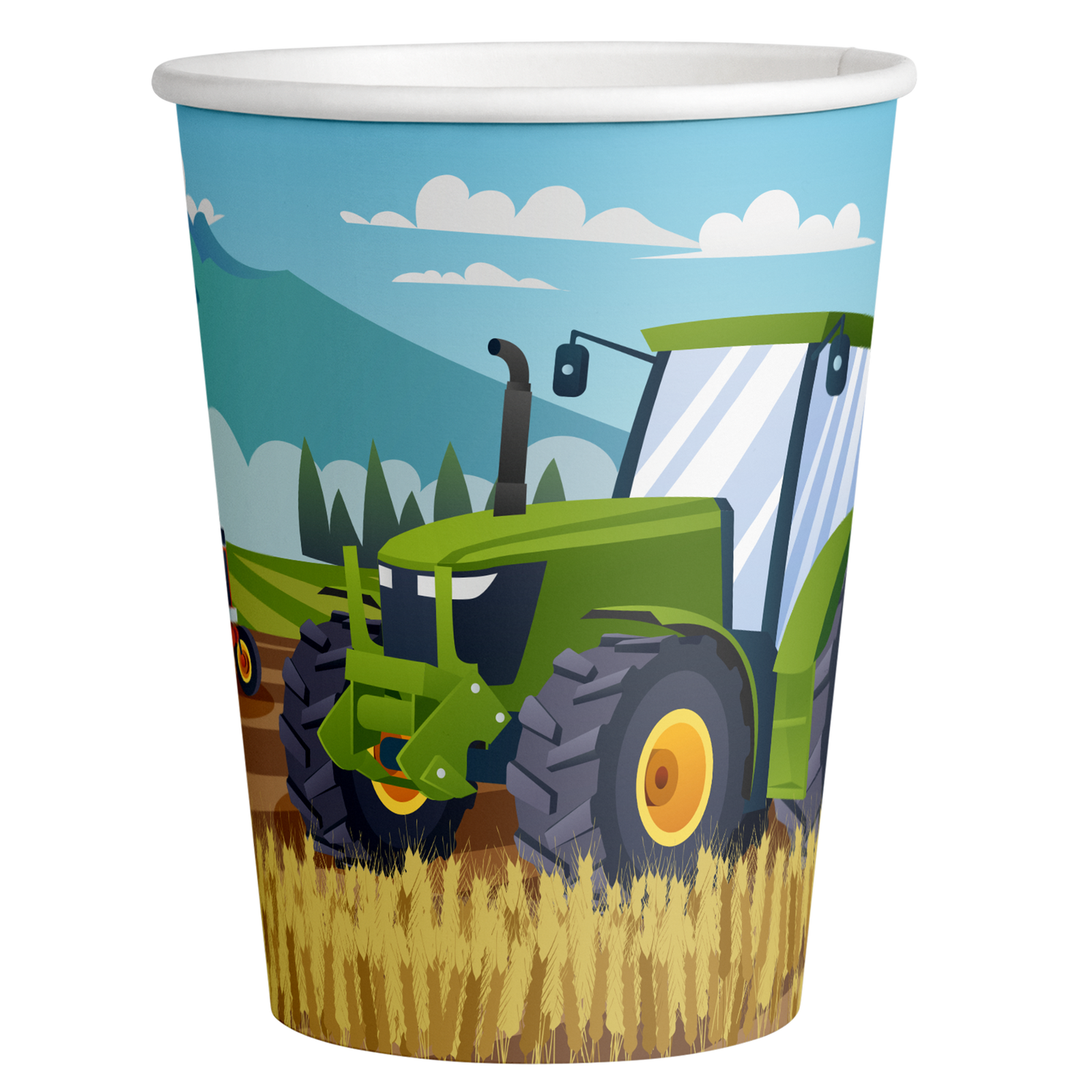 8 TASSES DE 250 ML POUR TRACTEUR