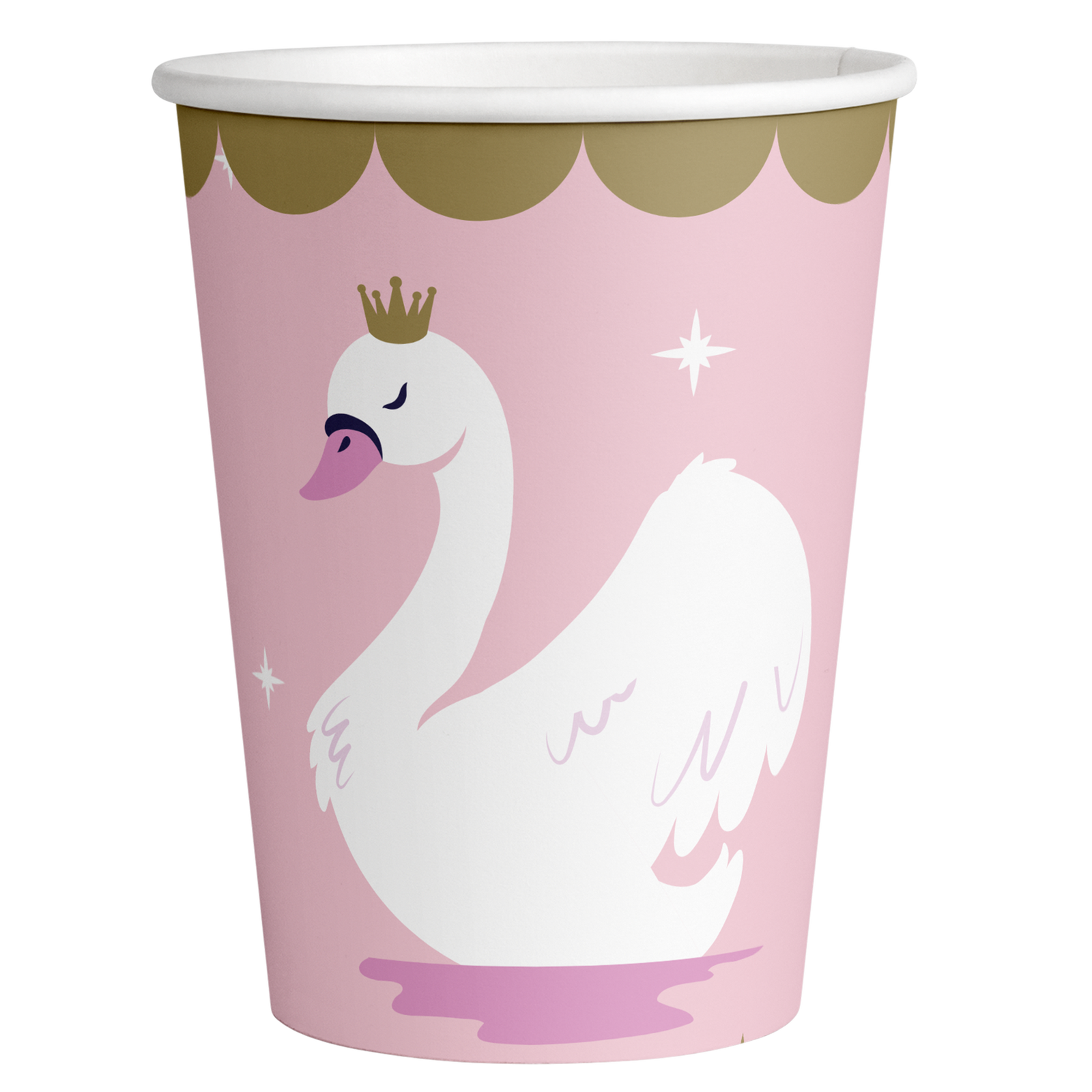 8 bicchieri STYLISH SWAN PARTY da 250 ml