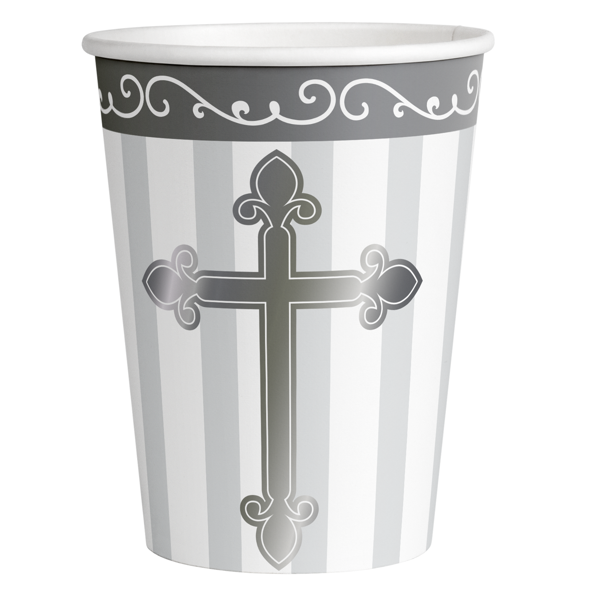 8 Vasos Divinity Silver 250 ml