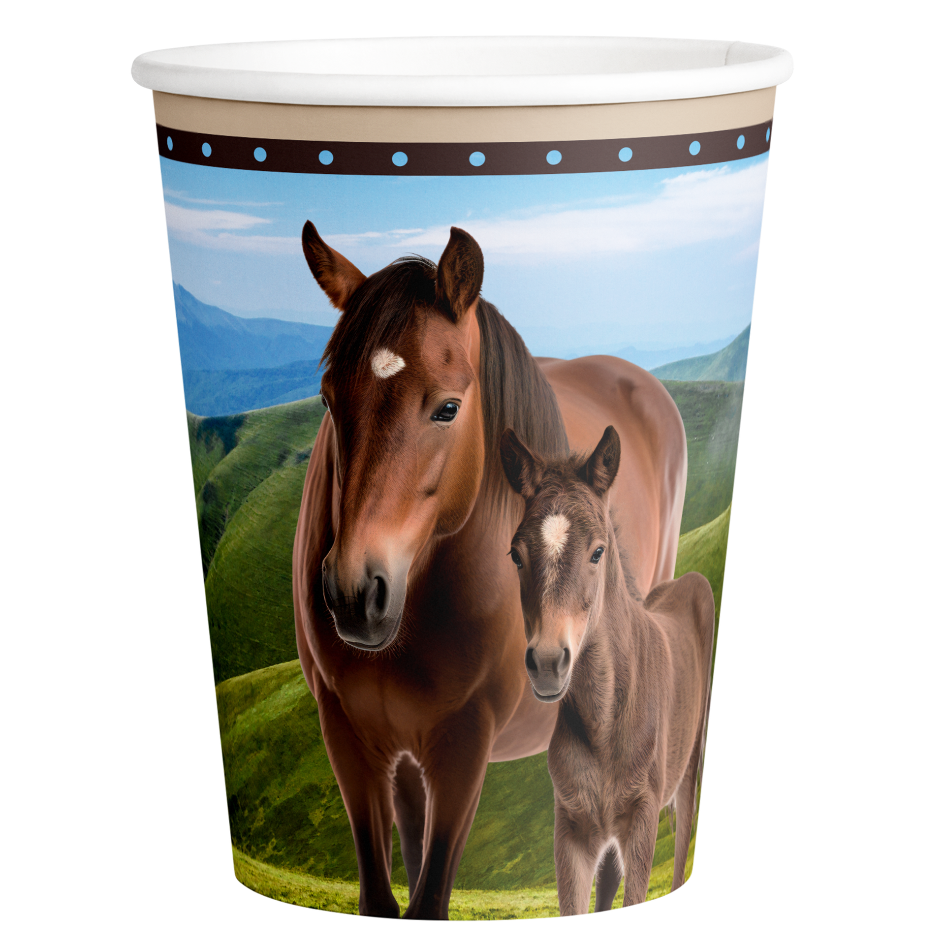 8 Vasos Horse And Pony 250 ml