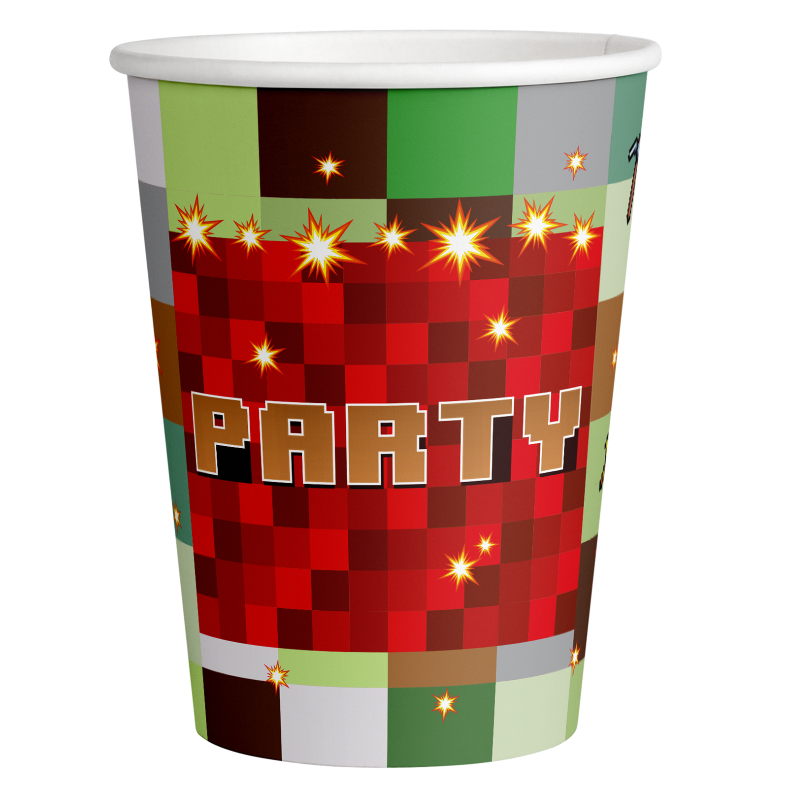 8 Bicchieri da festa in TNT da 250 ml