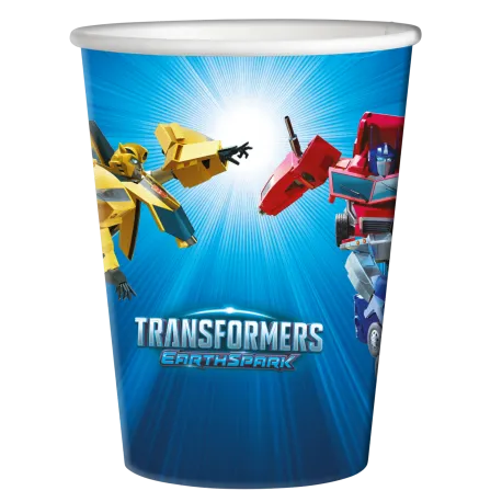8 Bicchieri Transformers 250 ml