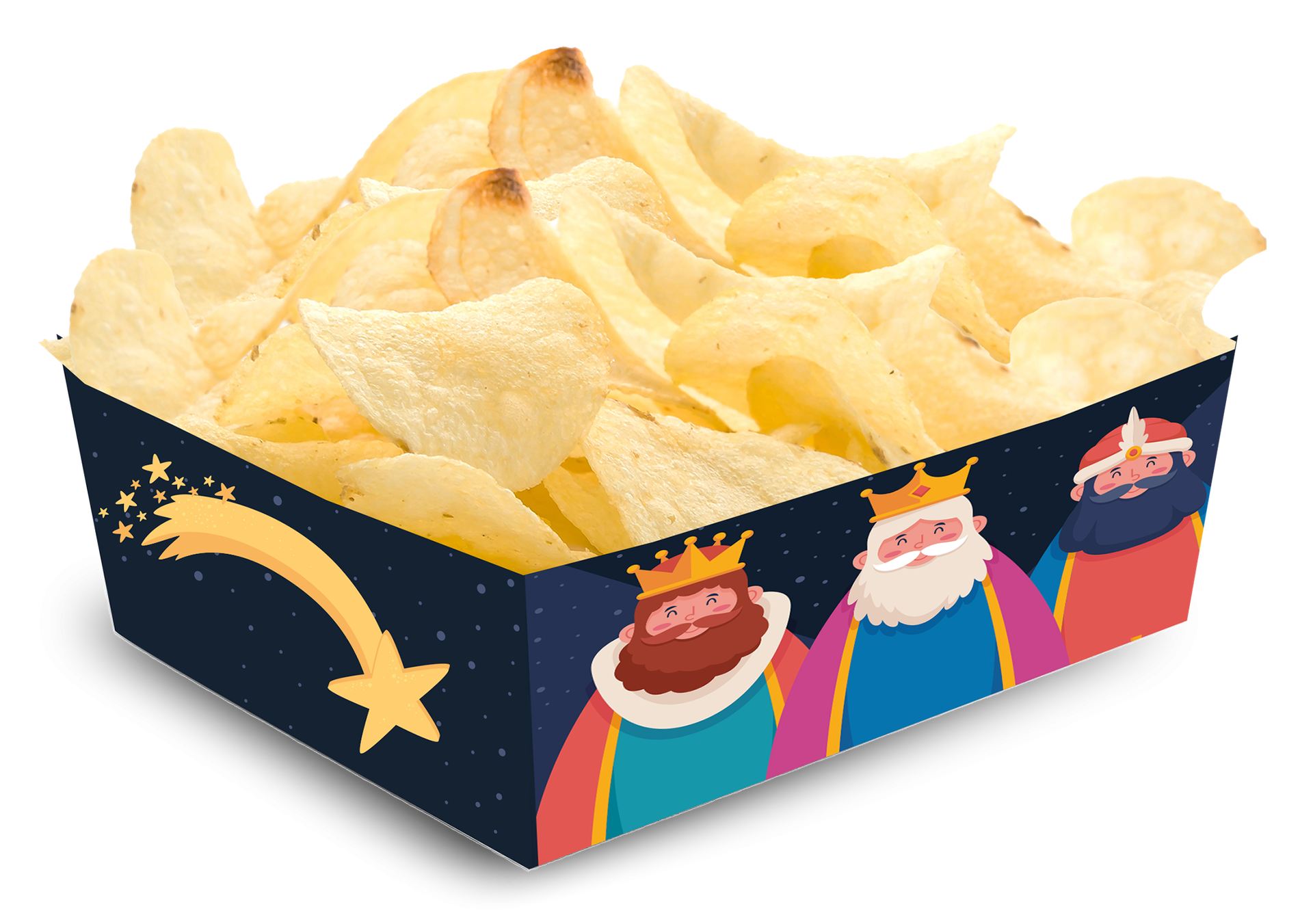 BANDEJA REYES MAGOS 15 x 11 x 6 cm