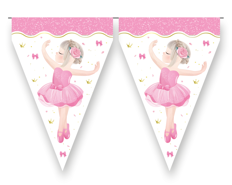 BANDERIN BALLET PARTY 3m