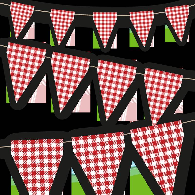 Gagliardetto da picnic 3 metri