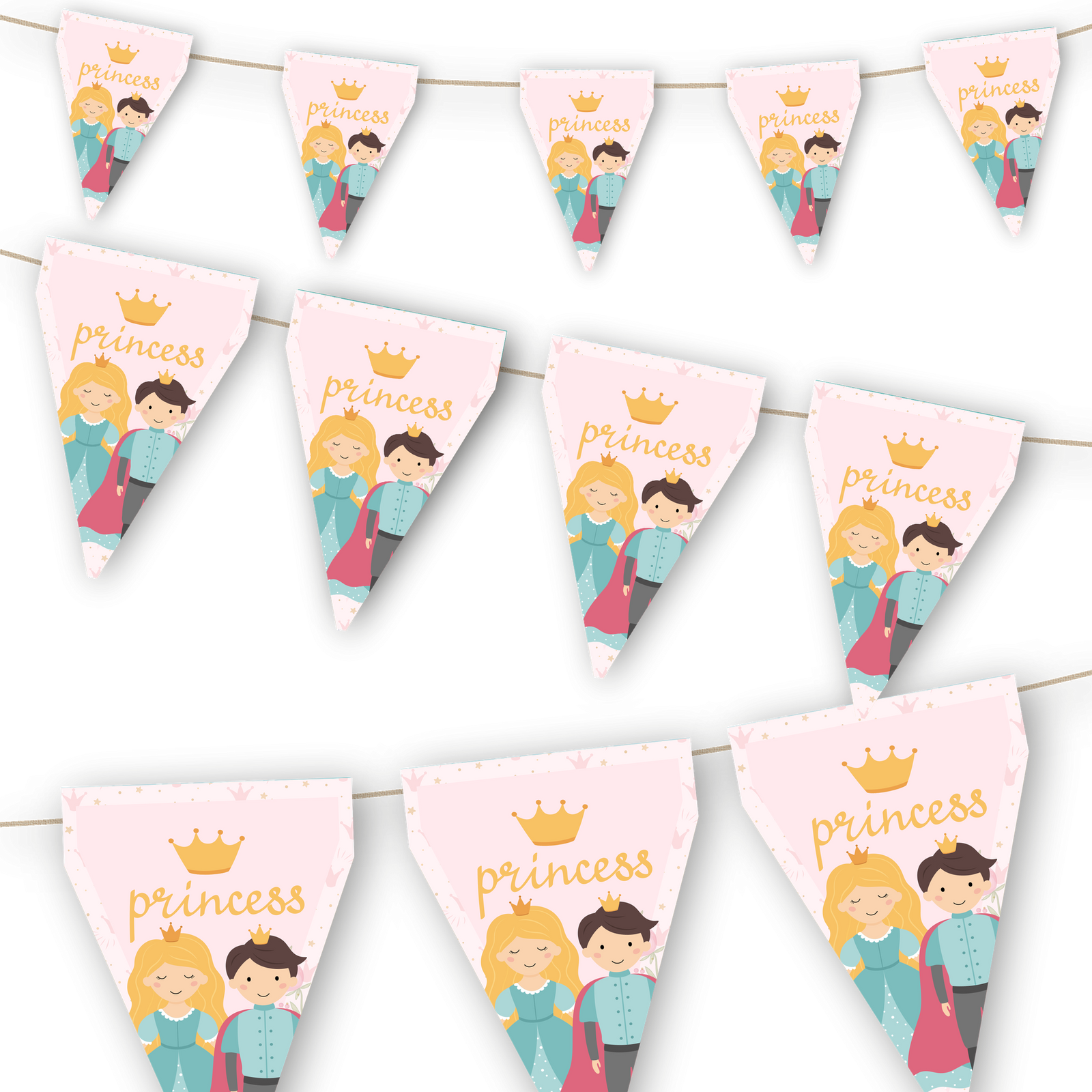 STRISCIONE DOLCE PRINCIPESSA 3M