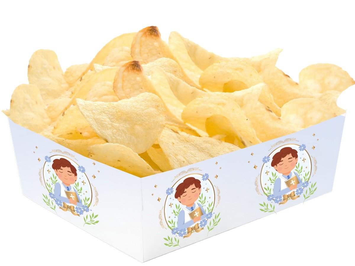 Plateau de communion pour garçon 15 x 11 x 6 cm