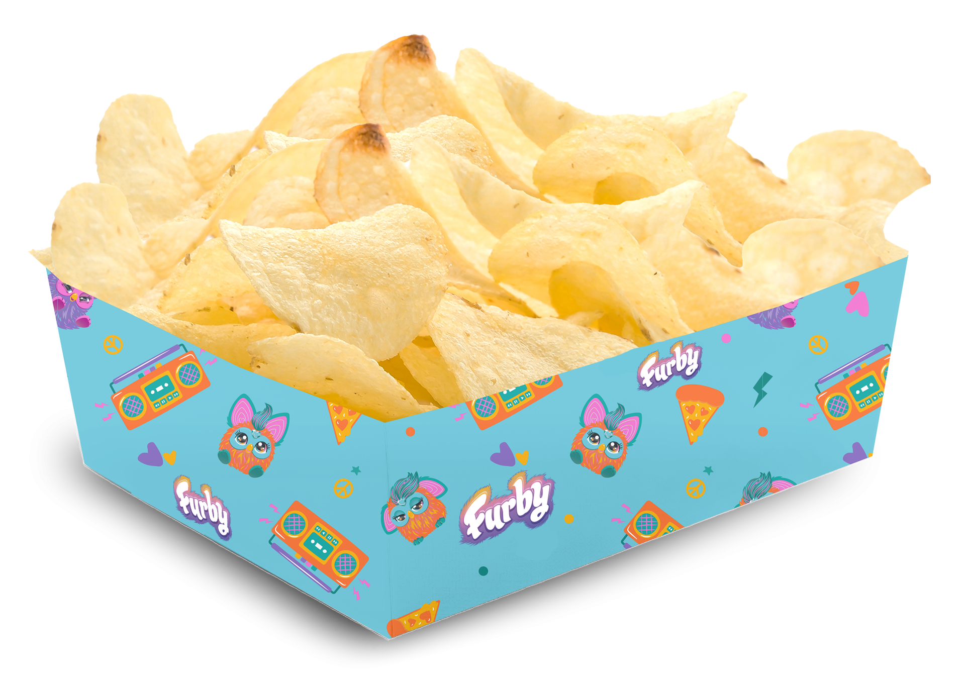 Bandeja Furby 15 x 11 x 6 cm