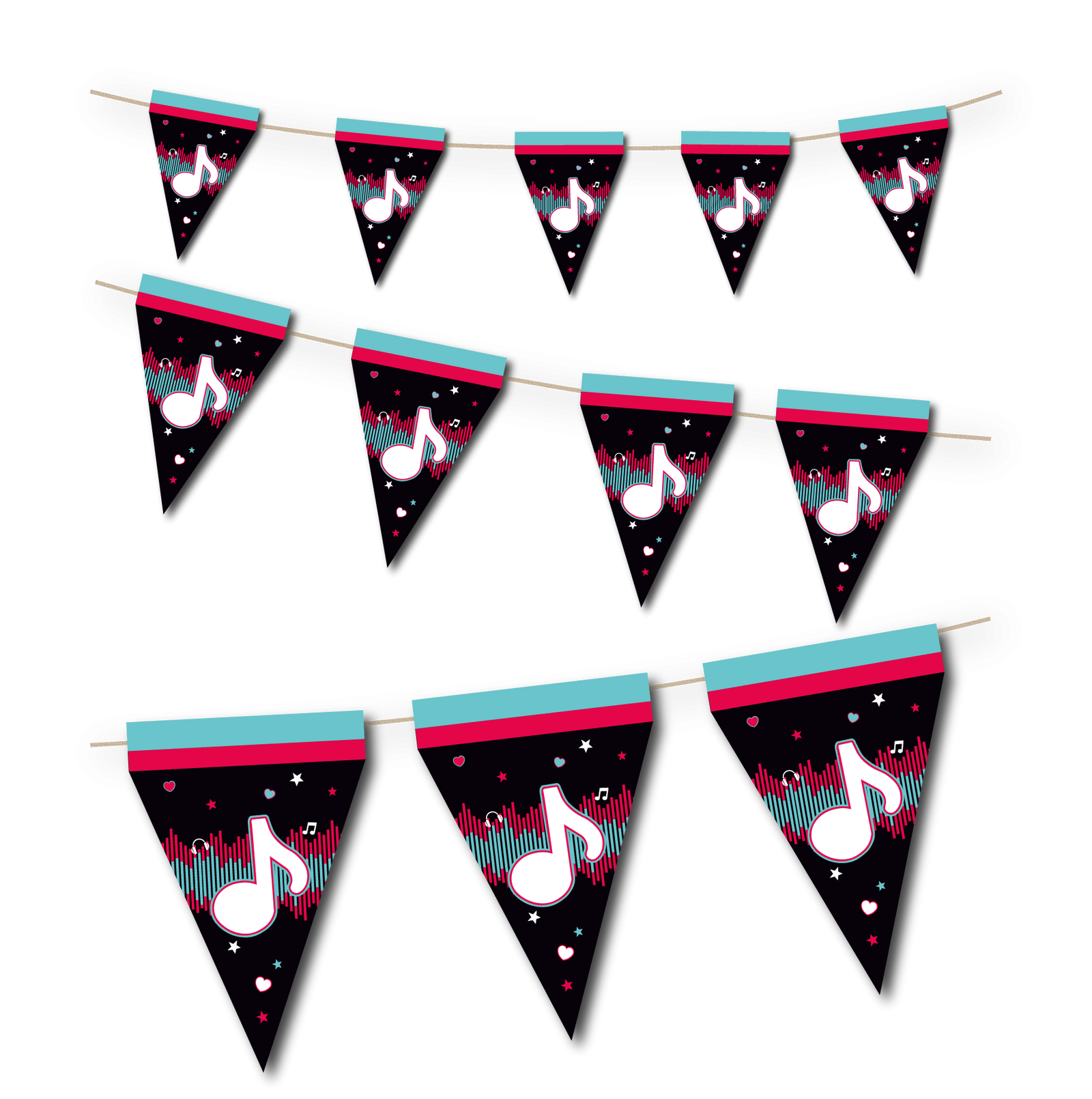 Striscione per feste danzanti 3 metri