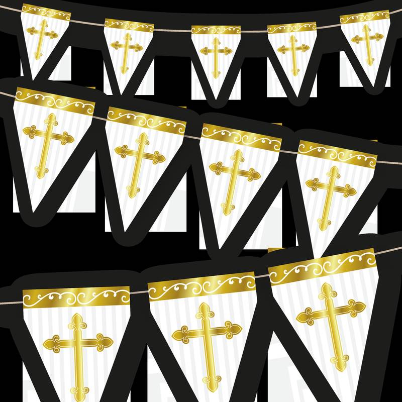 Banderin Divinity Gold 3 metros