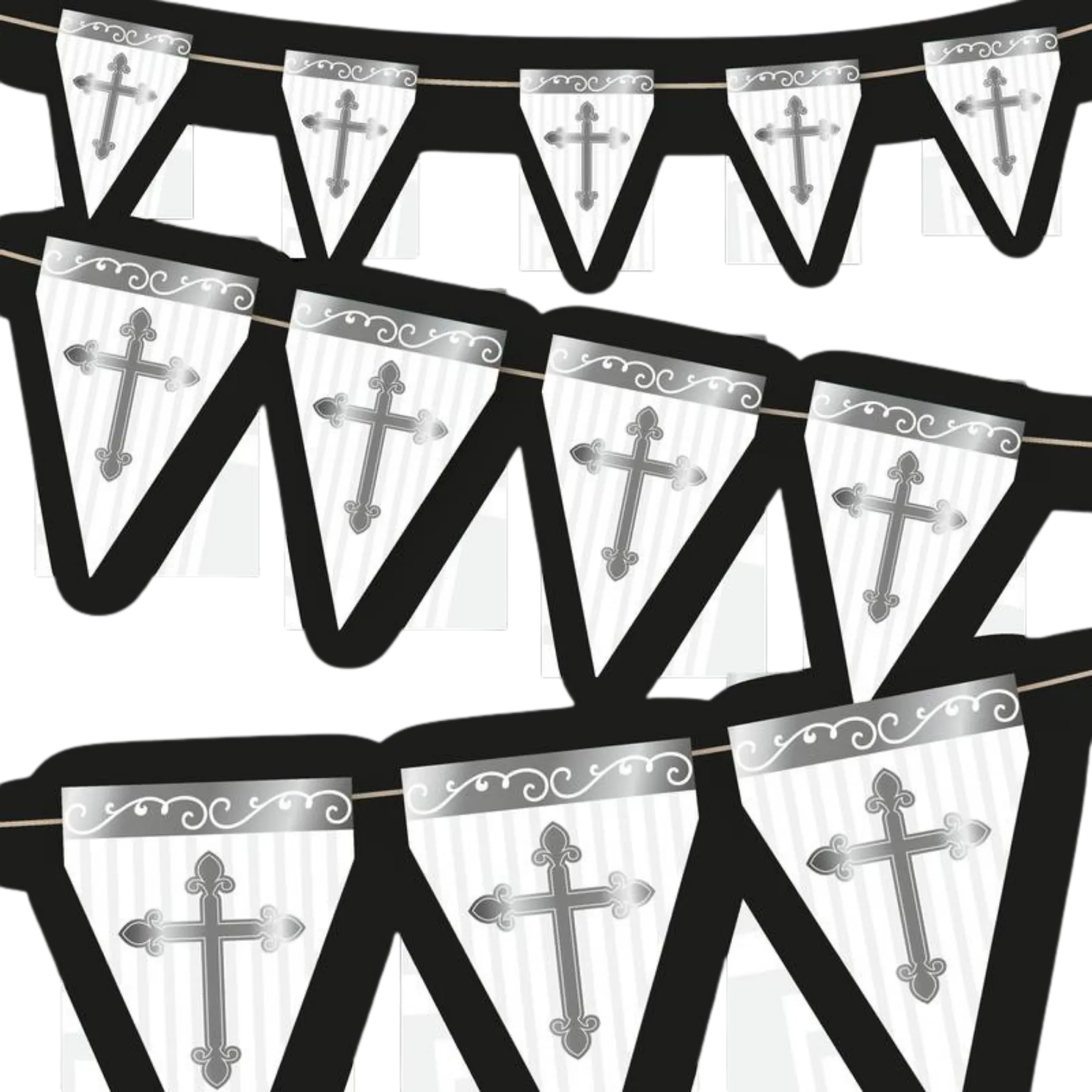Banderin Divinity Silver 3 metros