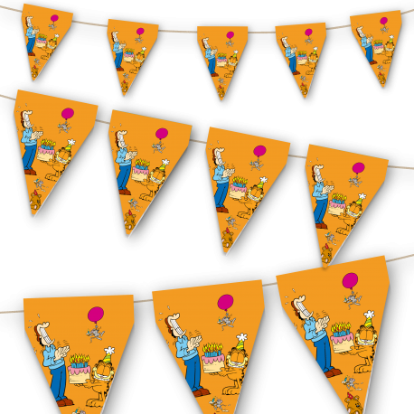Banderin Garfield 3 m
