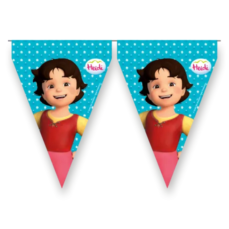 Bandierine 3 m Heidi