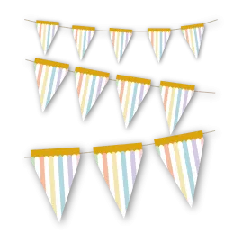Guirlanda PASTEL CELEBRATION 3 metros