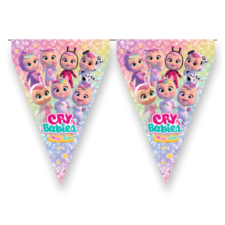 Banderín Bebés Llorones 3 metros