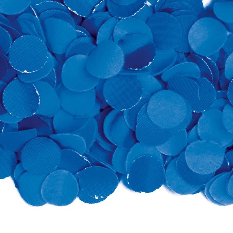 Sacchetto da 1 kg di coriandoli blu