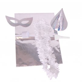 Sac de fête argenté