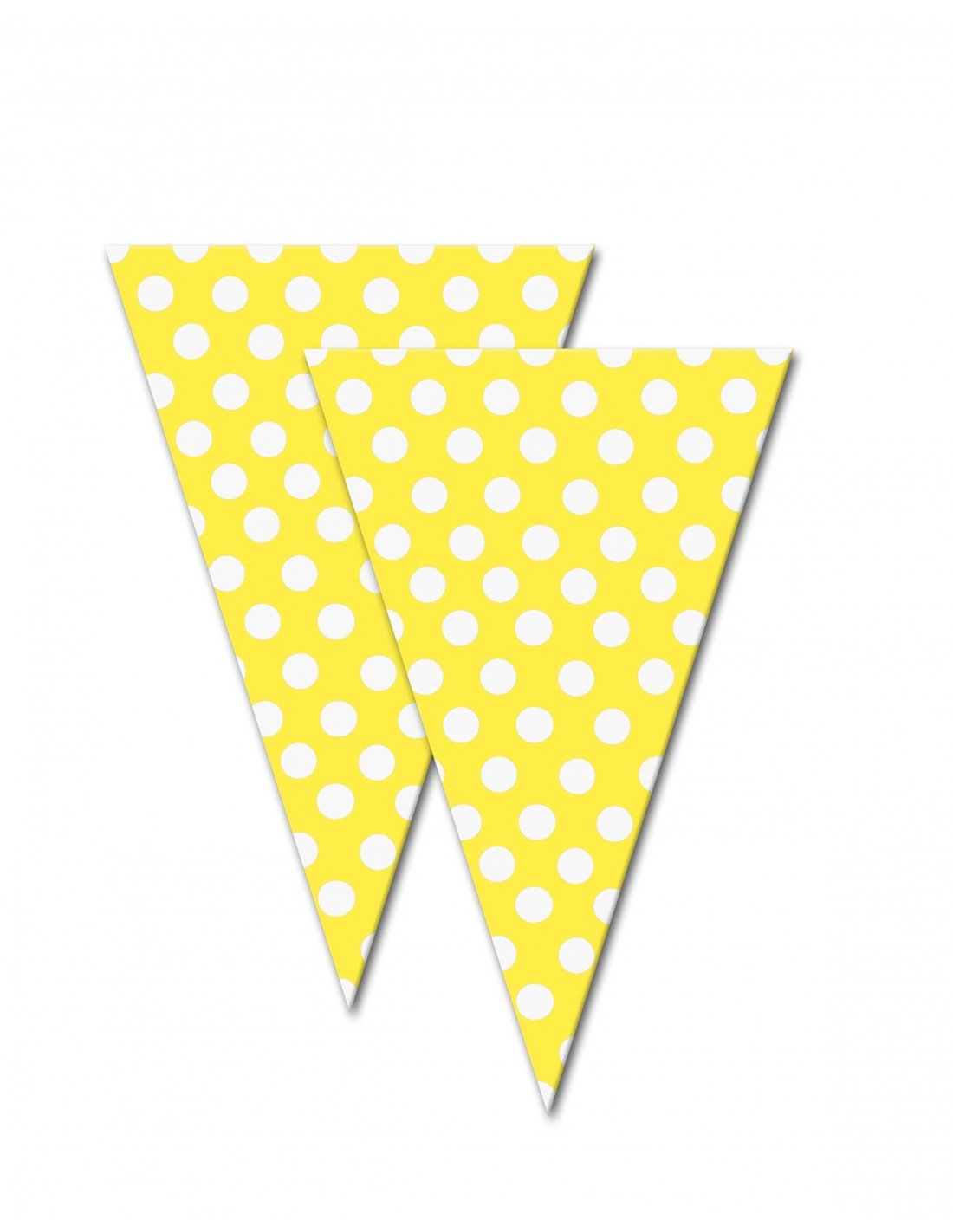 50 Bolsas Lunares Amarillo