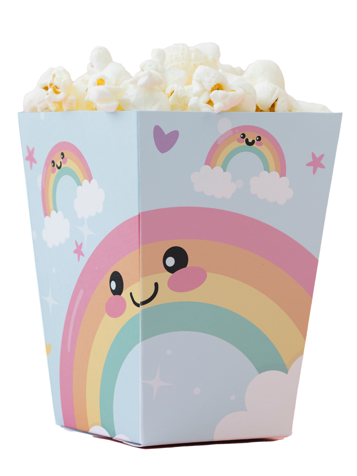 SCATOLA ALTA RAINBOW PARTY 5 X 5 X 12 CM