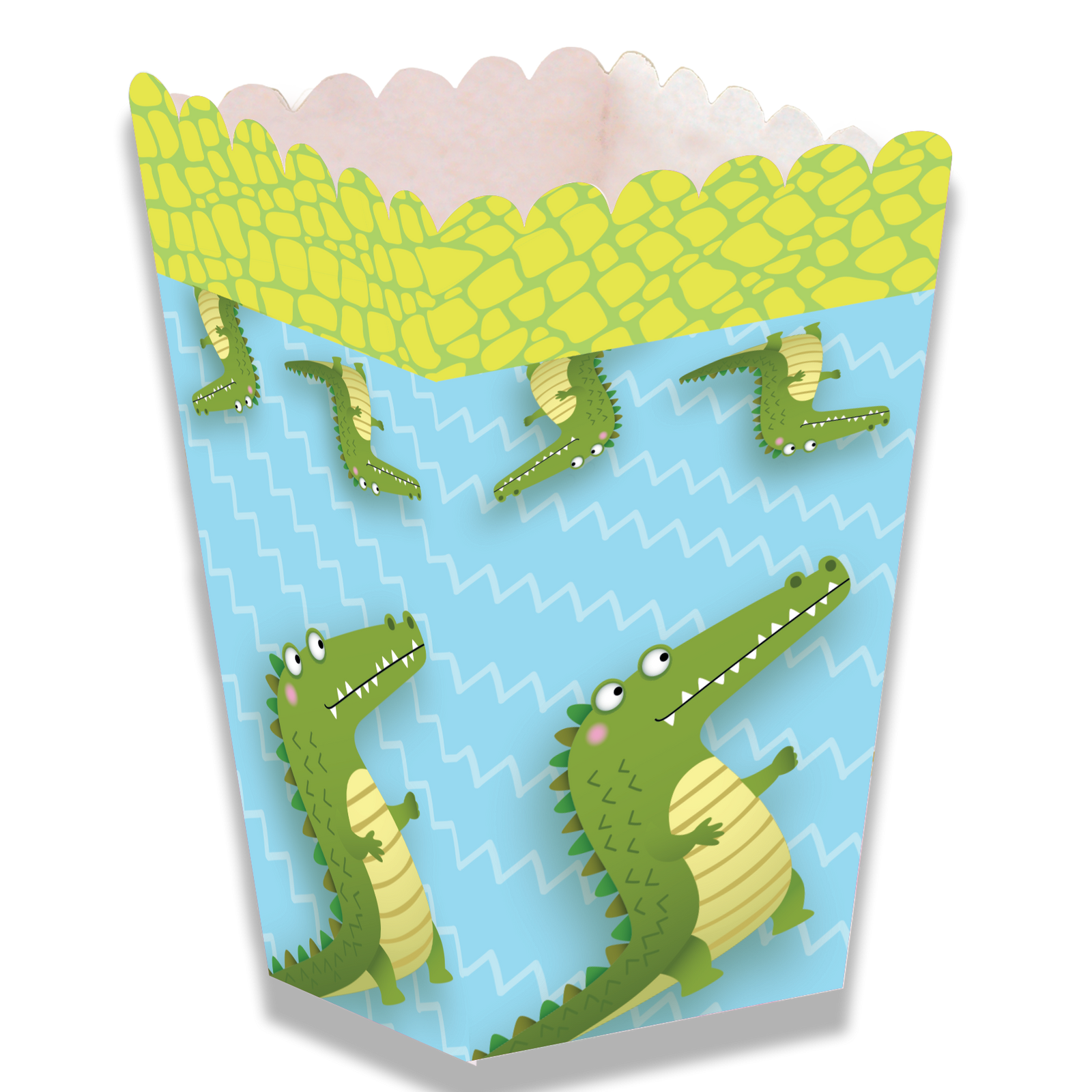 SCATOLA ALTA ALLIGATOR PARTY 5 x 5 x 12 cm