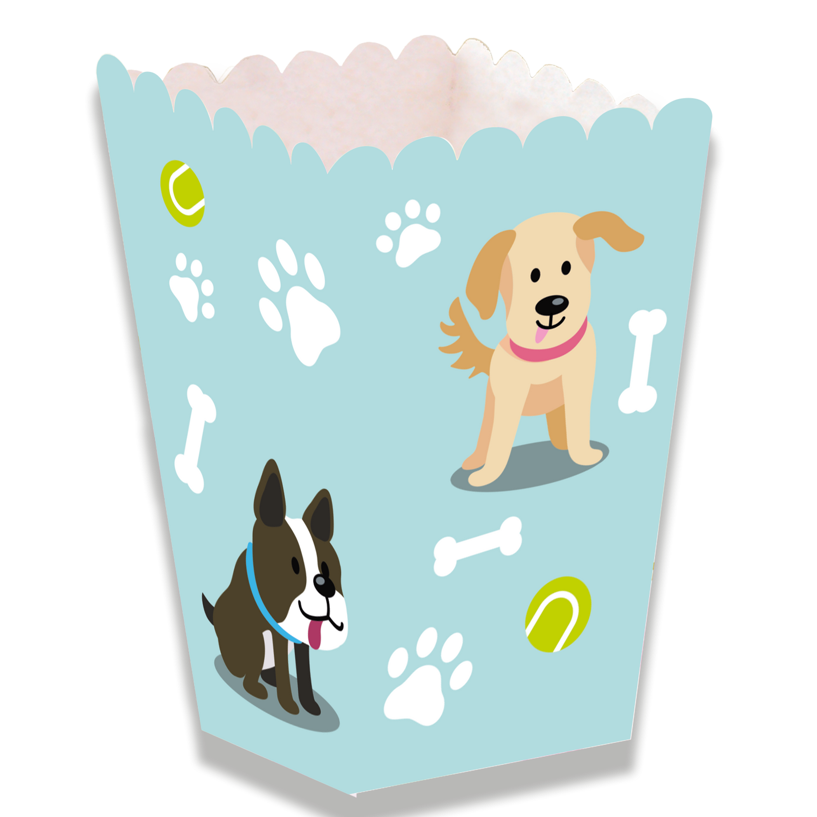SCATOLA PER FESTA PER CANI ALTA 5 x 5 x 12 cm
