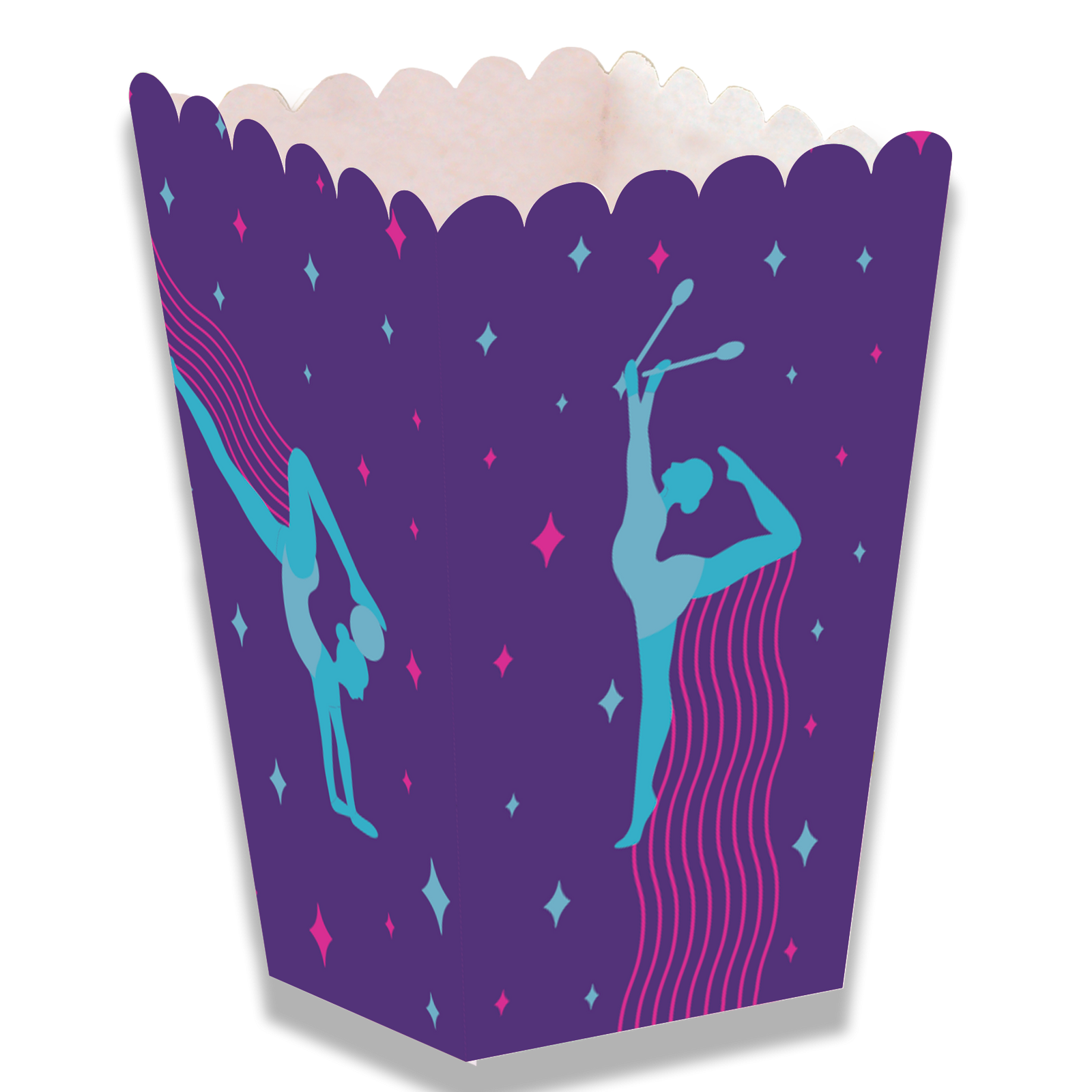 HIGH BOX GYMNASTIC PARTY 5 x 5 x 12 cm