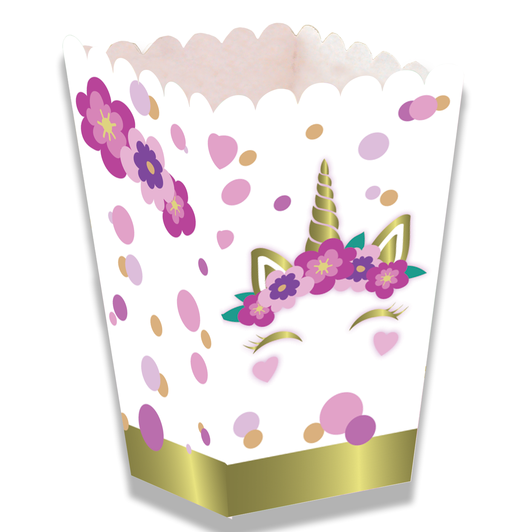 Cajita Alta Lil Unicorn 5 x 5 x 12 cm