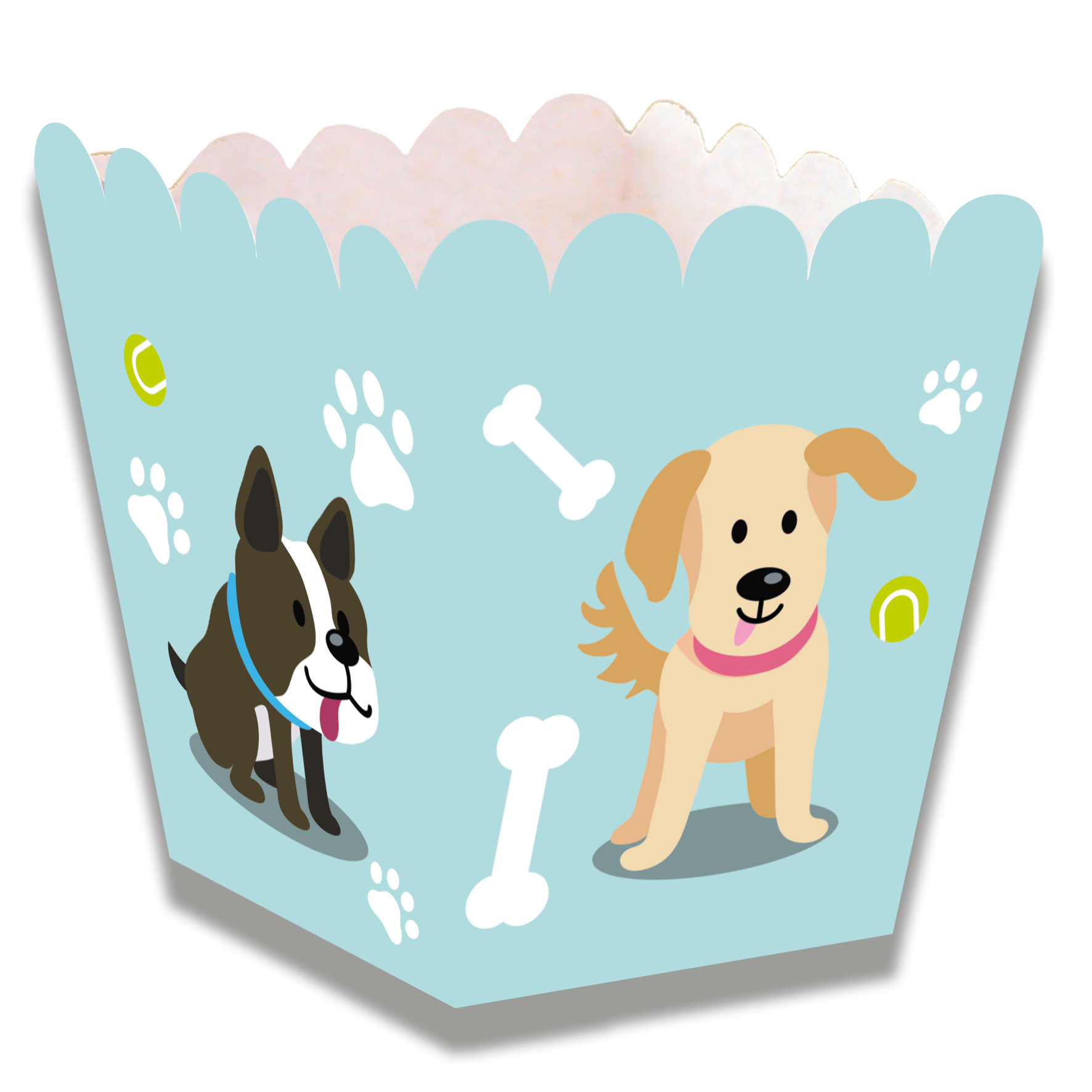 CAJITA BAJA DOG PARTY 5 x 5 x 7 cm