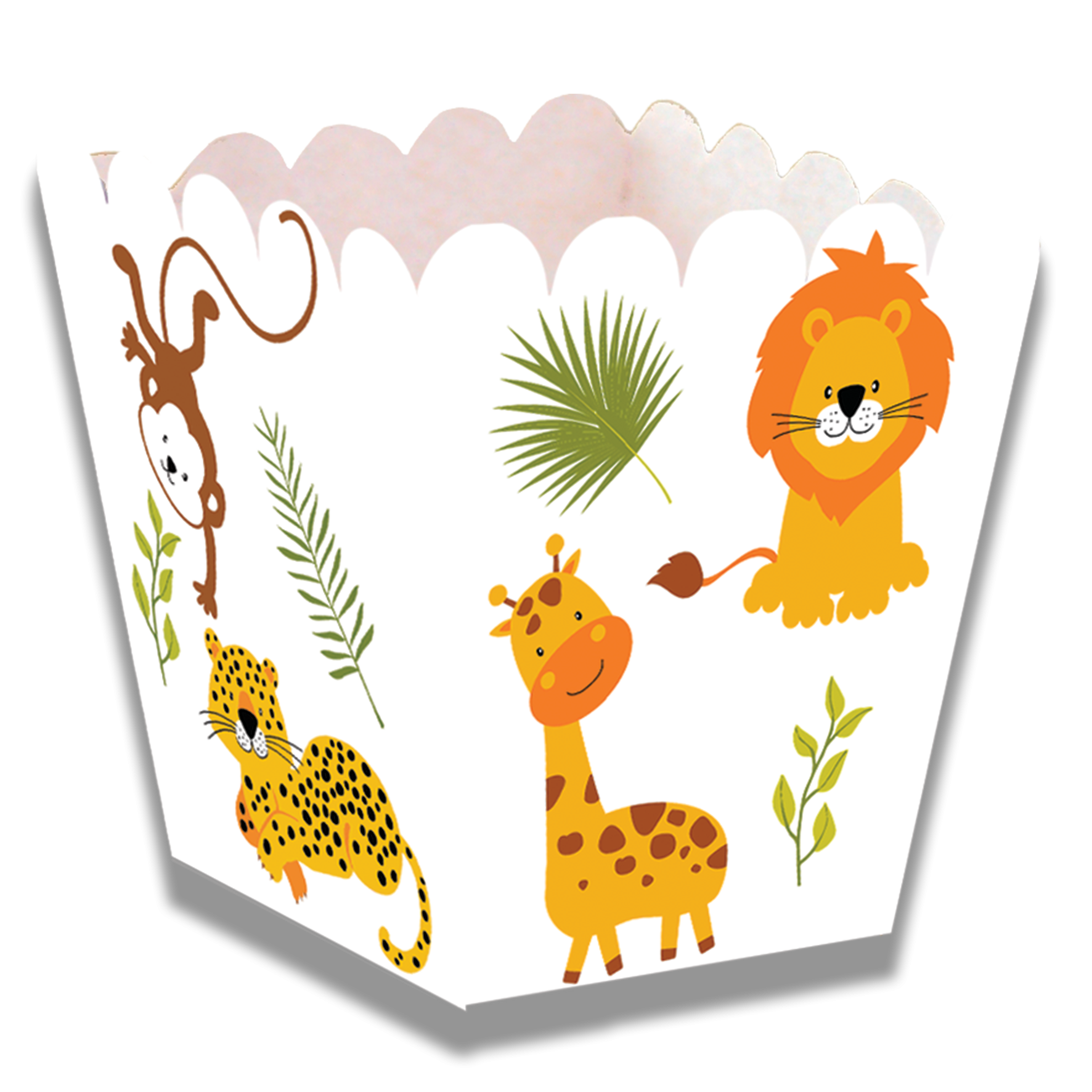 CAJITA BAJA JUNGLE ANIMALS 5 x 5 x 7 cm