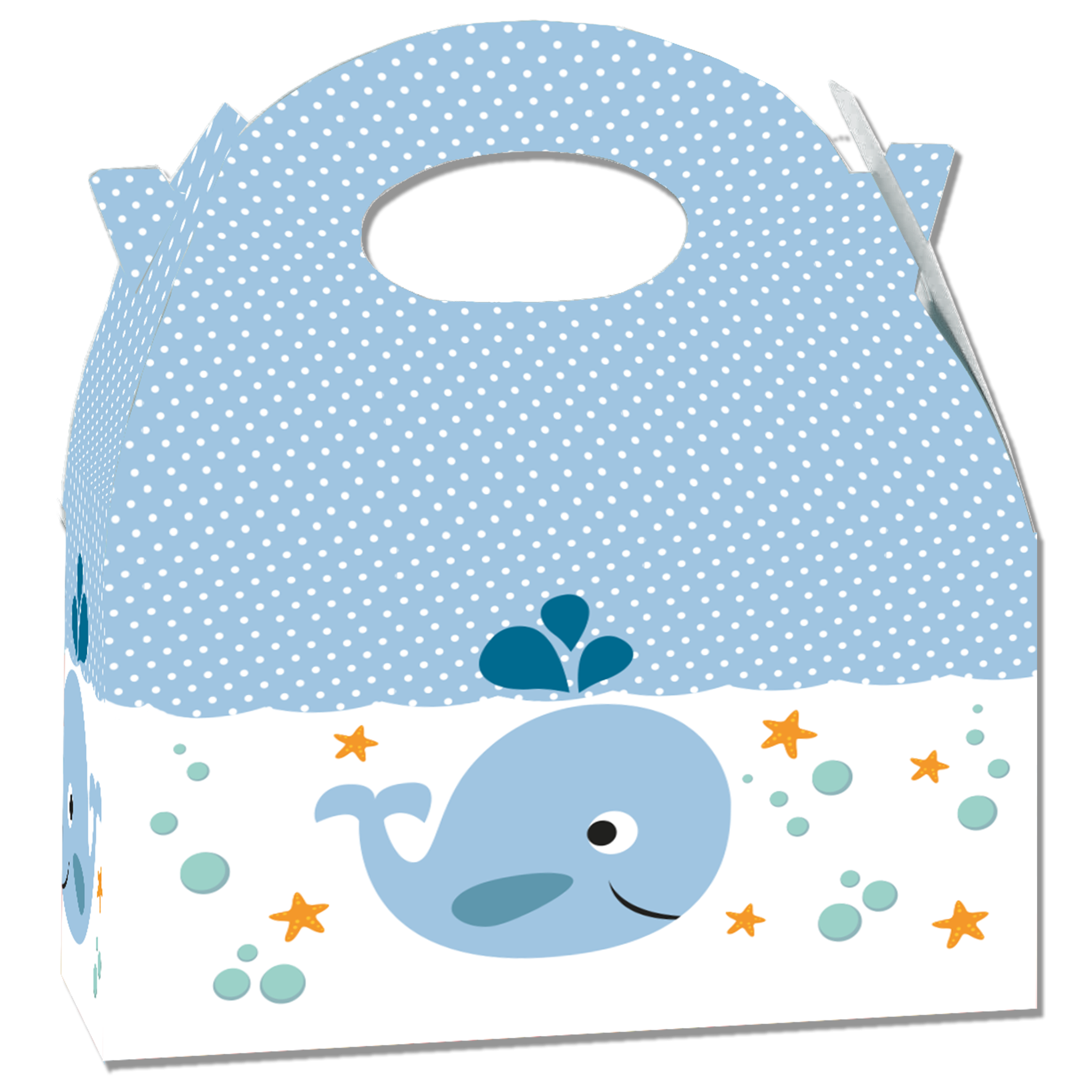 SCATOLA LIL WHALE 20 x 16 x 11 cm
