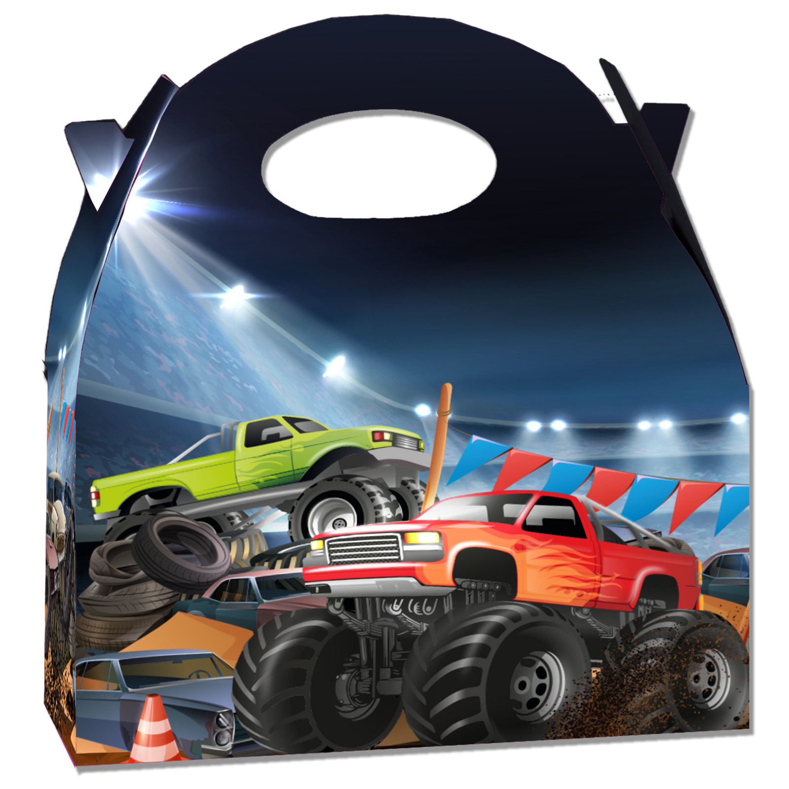 BOÎTE MONSTER TRUCK 20 x 16 x 11 cm