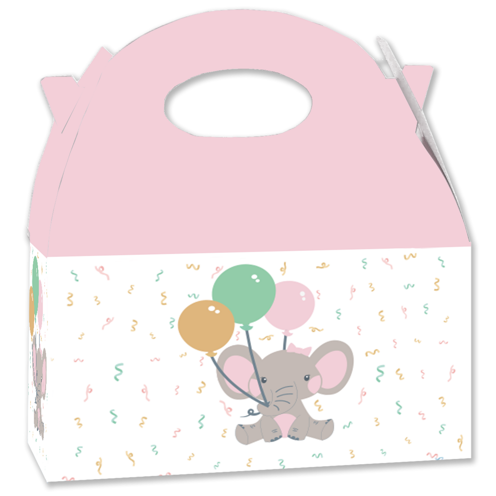 Boîte Éléphant Rose 20 x 16 x 11 cm